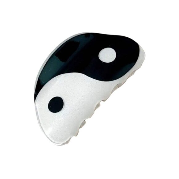 YIN-YANG ACETATE CLAW CLIPS - Picture 1 of 7